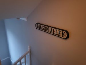 Molly's Diagon Alley sign